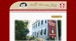 Desktop Screenshot of jamesmanninghouse.com